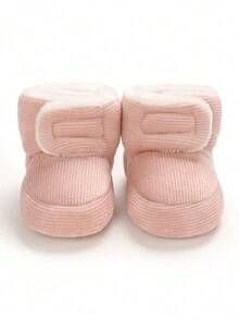 Infant Boots Kidsun Newborn Infant Shoes Girls Shoes Toddlers - Pink - View 6