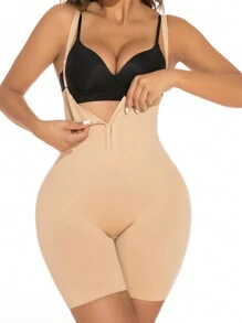 Combishort sans doublure gainant à crochets