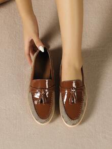 女性平底鞋 - 卡其色 - 查看 4