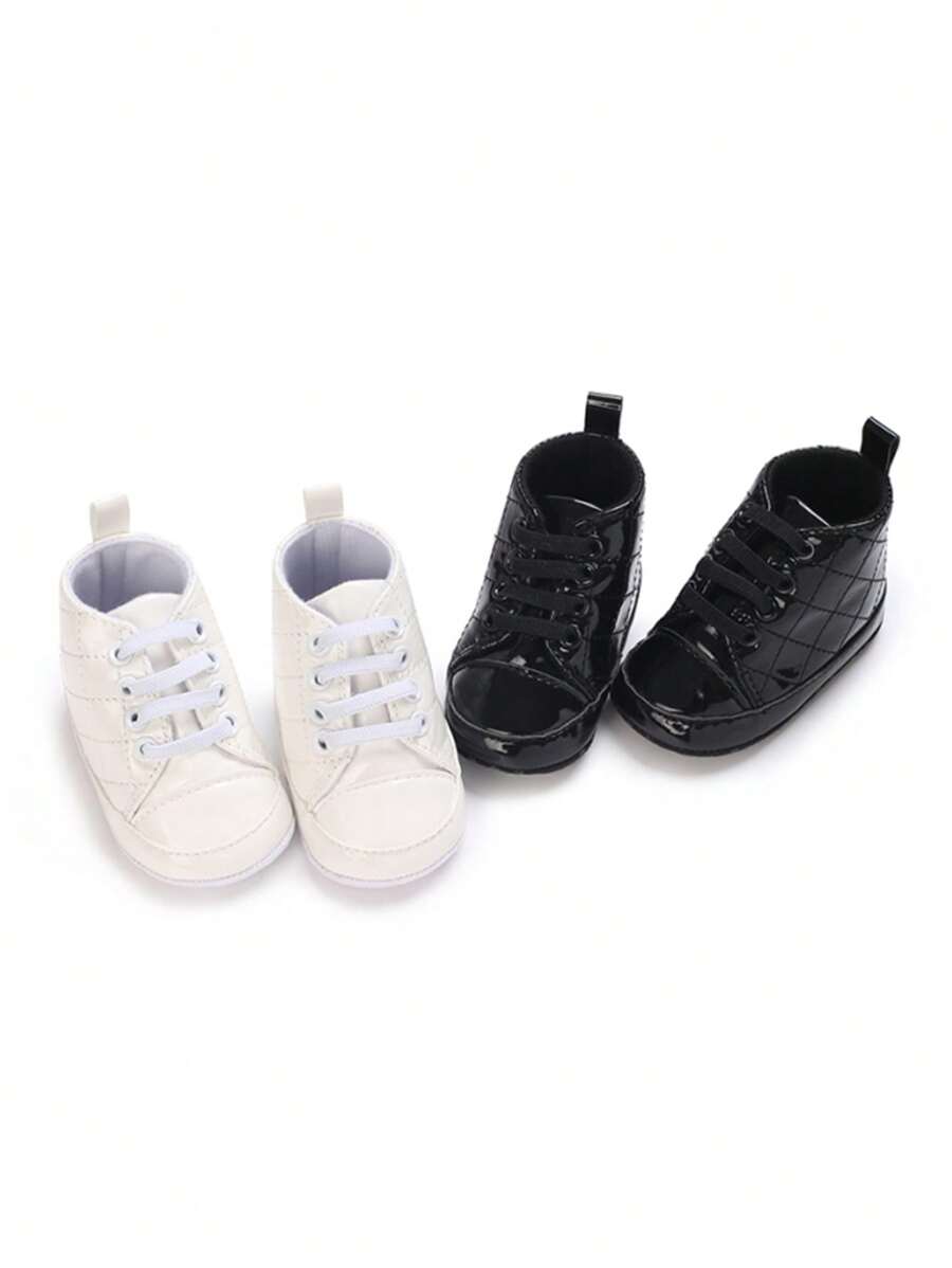 Baby Boys' Sports Shoes, High Top Soft Sole Walking Shoes SHEIN UK