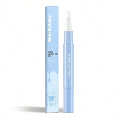 Bolígrafo blanqueador de dientes, menta, deshacerse de las manchas de humo, manchas de café, manchas de té, mantener la boca limpia y blanca, buena opción para bodas, vacaciones, playa, viajes esenciales, regalos de Pascua, adecuado para el cuidado bucal de verano