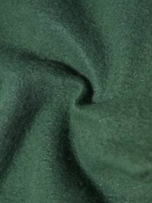 SHEIN Chàng trai trẻ Đồ họa Chữ cái Áo Hoodie & Quần thể thao - màu xanh lá - Xem 6