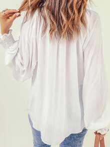 Blusa con estampado de Navidad - Multicolor - Ver 2