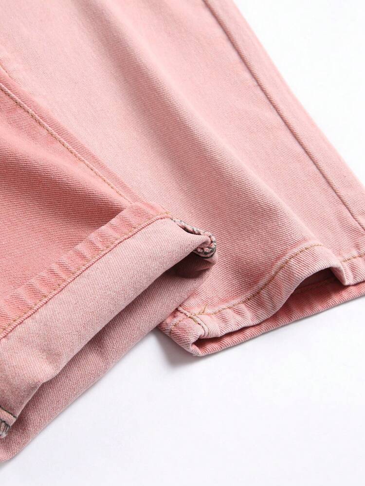 Hombres Jeans ajustados desgarro crudo - Multicolor - Añade 3