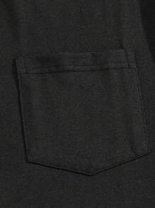 Manfinity Hypemode Men Plus 3pcs Solid Pocket Patched Tee - Multicolor - View 10