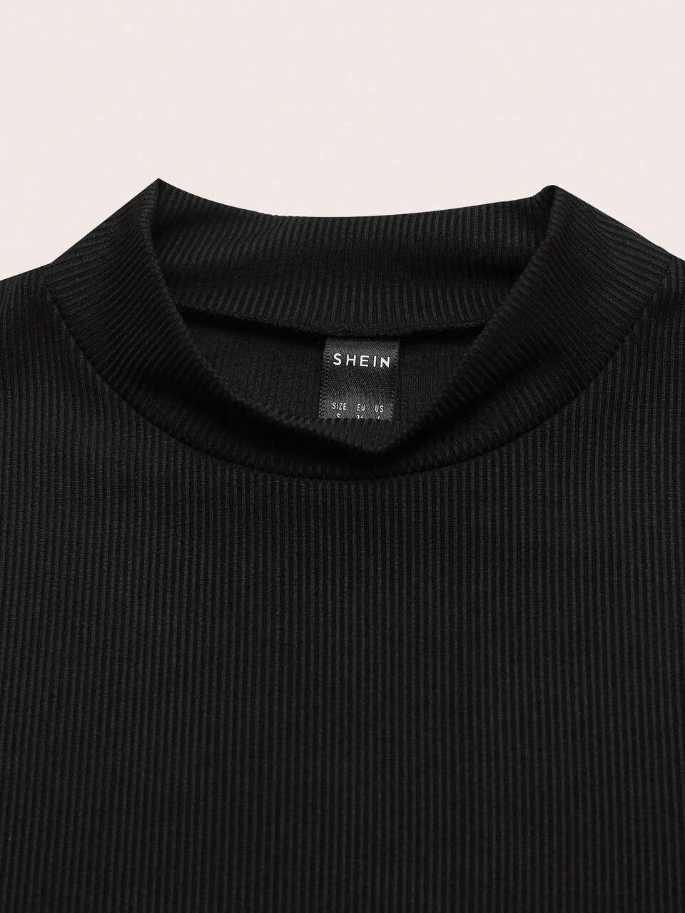 3pcs Solid Scoop Neck Bodysuit