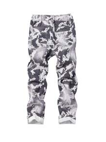 Tween Boy Camo Print Jeans - Multicolor - View 2