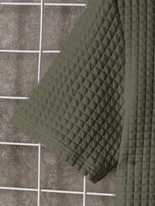 GENTILAND Nam Chất rắn Vòng cổ Áo thun - xanh quân đội - Xem 4