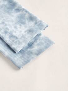 紮染寬腰帶運動打底褲 - 彩色 - 查看 4