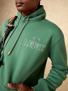 In My Nature 男士戶外衛衣 - 綠色 - 查看 6