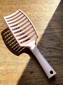 DAZY 1 件粉色塑料梳子，适合女孩女士日常佩戴