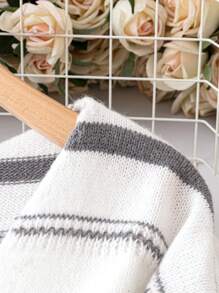 SHEIN LUNE Plus Color Block Drop Shoulder Sweater Knit Pullover Fall Winter Autumn Sweater - Multicolor - View 4
