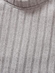 SHEIN 男小童3入組高領條紋針織T恤 - 彩色 - 查看 8