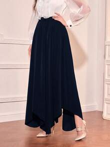 Modelyn 高腰手帕下擺腰帶半身裙