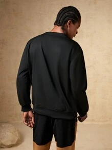 In My Nature In My Nature Uomo Pullover con grafica lettera esterno