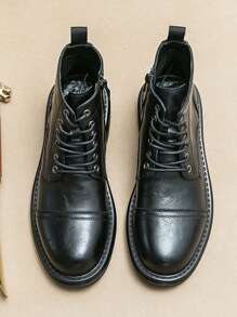 男士靴子 - 黑色 - 查看 1