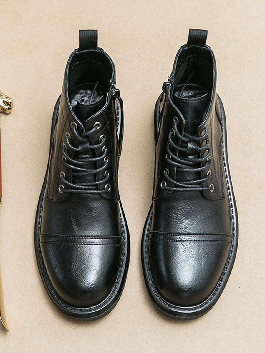 男士靴子 - 黑色 - 查看 1