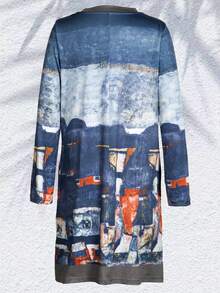 Khối màu Túi ẩn Đầm - Màu xanh hải quân - Xem 2