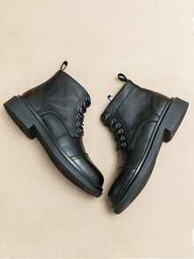 男士靴子 - 黑色 - 查看 2