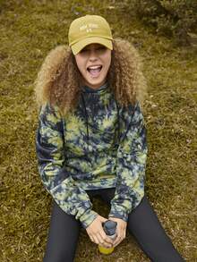 In My Nature Tie Dye Drawstring Outdoor Sweatshirt - Multicolor - View 3