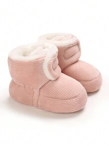 Infant Boots Kidsun Newborn Infant Shoes Girls Shoes Toddlers - Pink - View 2