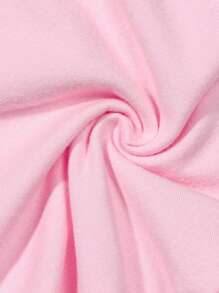 Young Girl Contrast Sequin Bow Side Wrap Active Dress