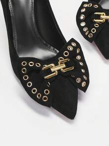 SheIn BIZ Của phụ nữ Giày cao gót - màu đen - Xem 8