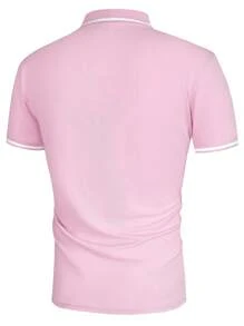 Manfinity Homme Men Solid Polo Shirt