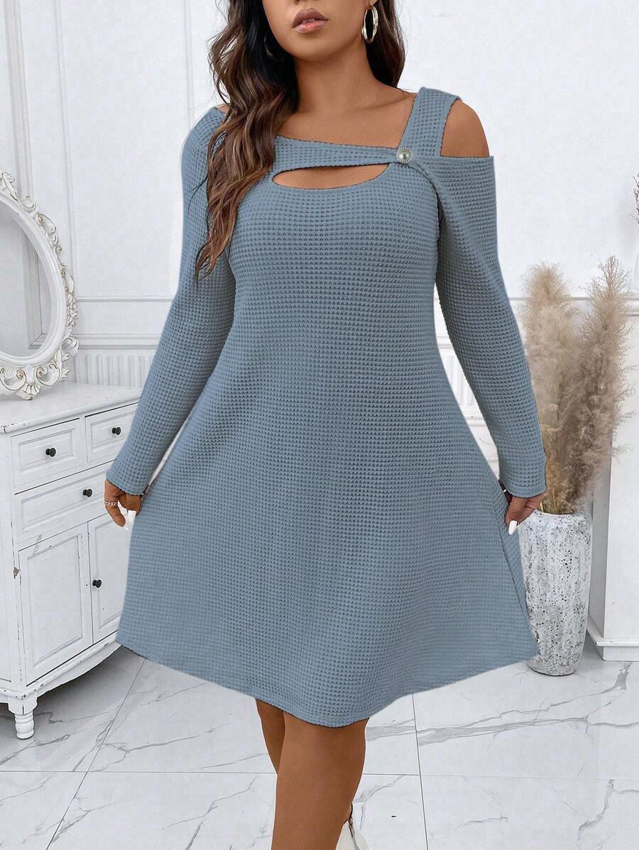 Calvaya 大碼 - 霧霾藍 - 查看 1