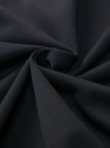 男士表情印花运动衫和抽绳腰运动裤，适合万圣节和秋季服装 - 黑色 - 查看 7