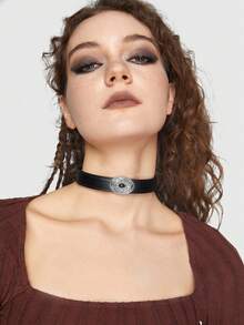 ROMWE Grunge Punk 1件領(千禧年荒原風格) - 彩色 - 查看 4