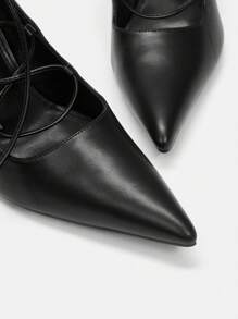 CUCCOO SZL Women's High-Heeled Shoes - Black - View 8