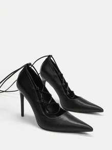 CUCCOO SZL Women's High-Heeled Shoes - Black - View 4