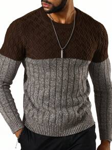 Manfinity Homme Nam Hai âm Áo len - Nhiều màu - Xem 1