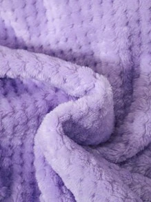 SHEIN Tween Girl Letter Patched Striped Trim Drop Shoulder Varsity Jacket Without Tee - Multicolor - View 5