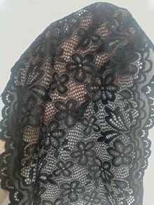 Contrast Lace Satin Cami Nightdress - Multicolor - View 6