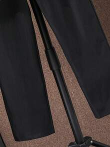 Cậu bé Tween Chất rắn Áo sơ mi & Quần Suspender & Nơ thắt - trắng - Xem 6