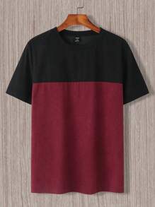 Manfinity Homme Uomo Maglietta bicolore