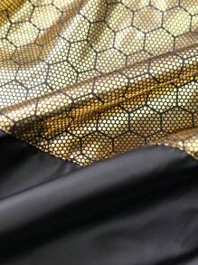 SOLOCOTE Tween Boys' Padded Coat With Chin Zipper Protection, Two Side Pockets, Heat Reflective Lining, Non-Detachable Hood, Stand Collar Design To Protect Neck From Cold - Black - View 10