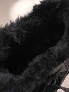 Women's Fashionable All-match Snow Boots - Black - View 4