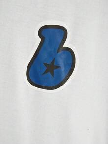 Manfinity Loose Fit Men's Letter Graphic T-Shirt & Drawstring Waist Sweatpants - Multicolor - View 6