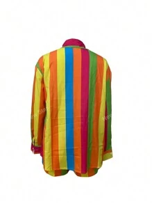 LGBT Striped Print Shirt & Shorts