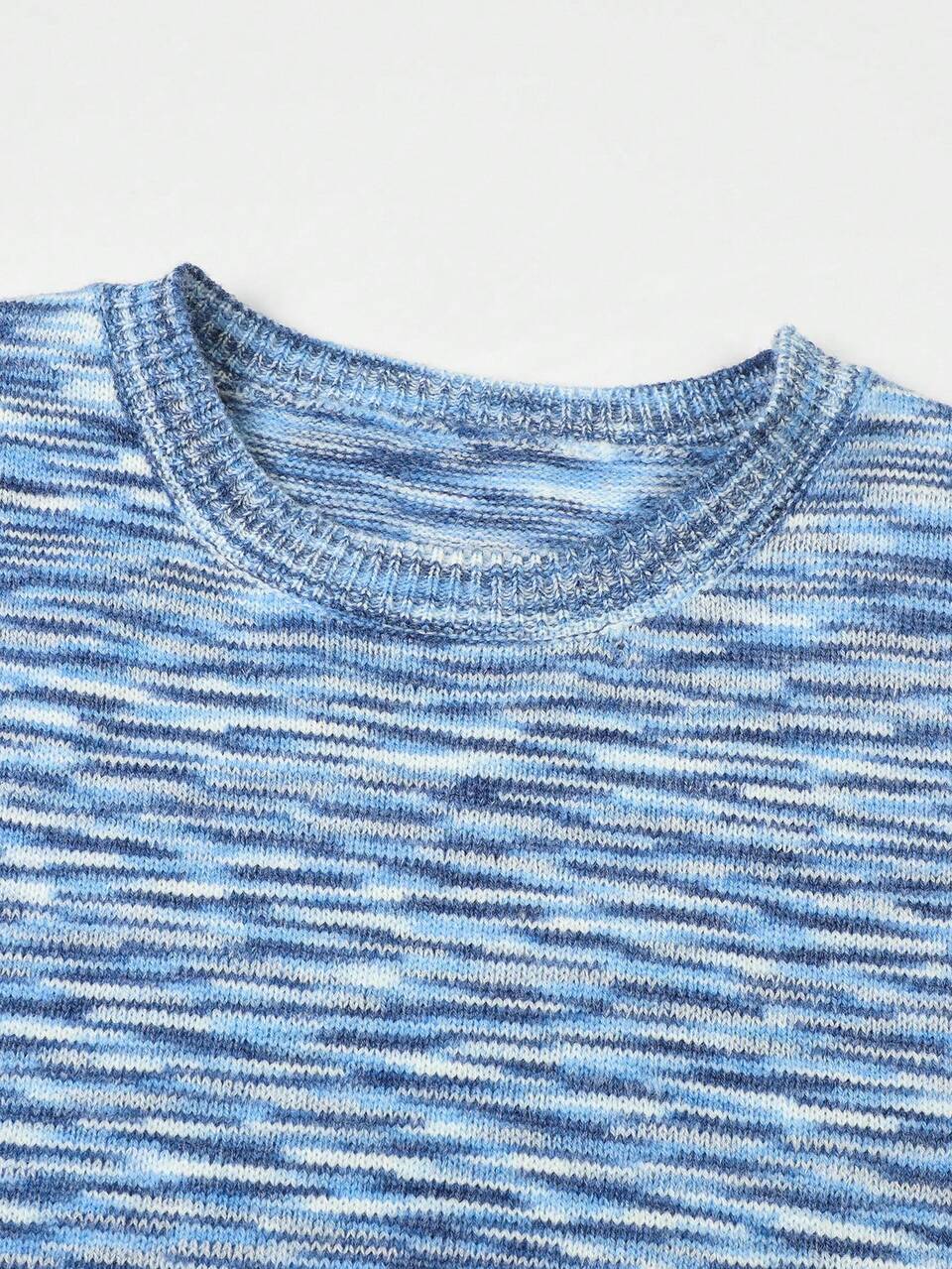 Men Space Dye Sweater