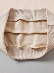 Young Boy Bird Print Sweatshirt & Sweatpants - Khaki - View 5