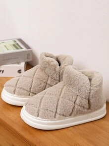 Women's Home Slippers - Khaki - View 3