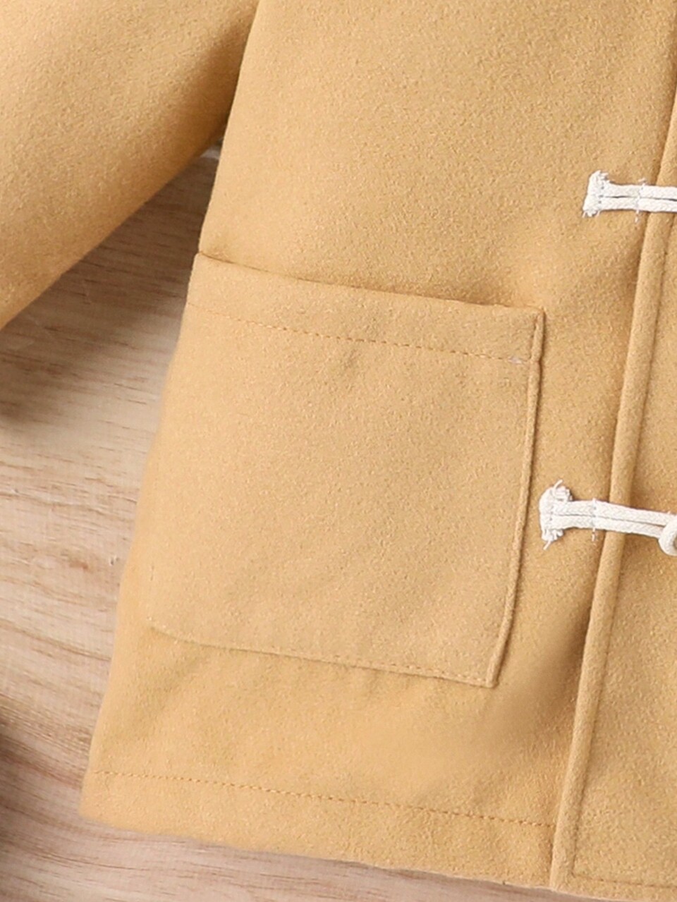 Baby Boy Dual Pocket Hooded Coat