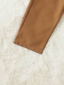 Souflis Souflis 男嬰前蝴蝶結連身背心&背帶褲&帽 - 棕色 - 查看 5