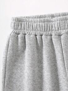 INAWLY Pantalones deportivos con estampado de letra