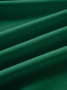 INAWLY Christmas Print Tee - Dark Green - View 3