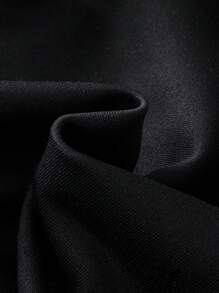 SHEIN 男大童字母圖案雙色連帽夾克和運動褲不帶T恤